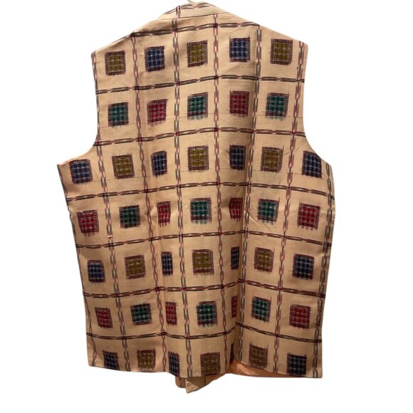 Men's Indian Style Vest, boyanika, 46 (Indian Size), Multi Color, NWT - Picture 4 of 5